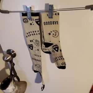 Never worn Ouija socks!